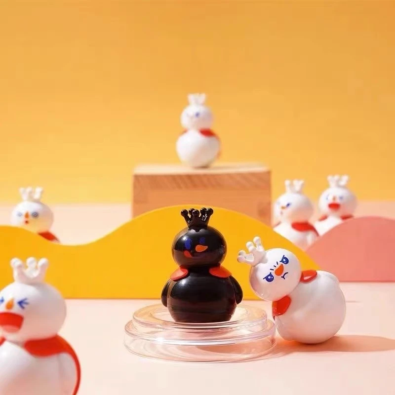 雪王魔法铺桌面创意不倒翁玩具多种雪王表情款式随机精致小巧盲袋