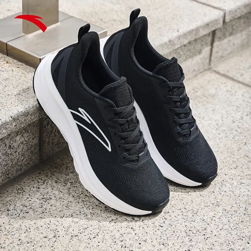 安踏云溪丨软底舒适防滑跑鞋夏季新款百搭轻便运动鞋男鞋女款