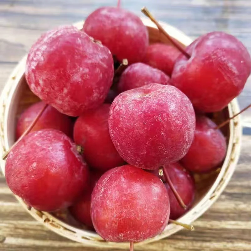 东北特产冻花红果  酸甜可口3斤-5斤包邮