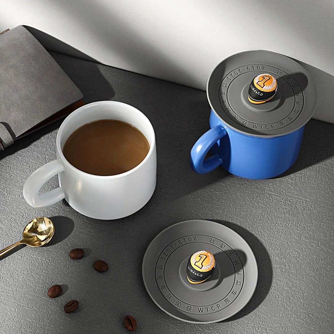 领克 TCR三连冠纪念 冠/军头盔 创意家用情侣简约 硅胶杯盖子