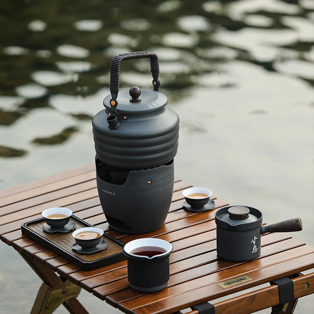 领克 闲云系列户外露营野餐 围雪煮茶炉/坐忘茶具/玉生烟提壶