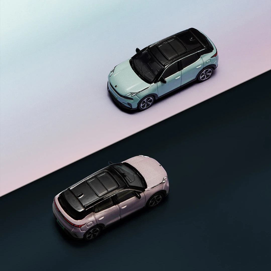 领克 06EM-P汽车模型1:64比例还原锌合金原厂官方车模玩具