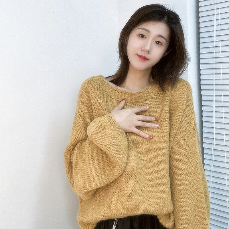 编码660-900 新款毛衣2024秋冬新款