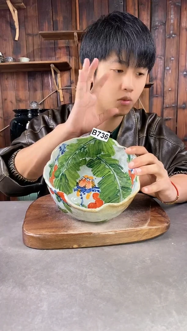 【闪购商品】碗736，手工手绘，超值陶瓷！