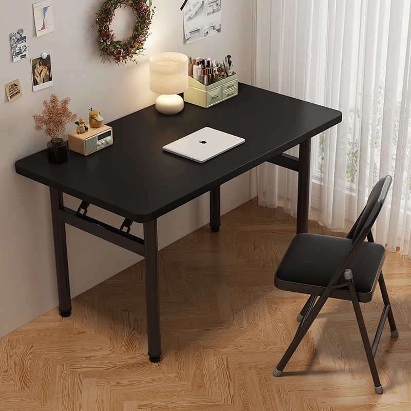 升降可折叠简约电脑桌家用办公桌免安装简易学生书桌子台式化妆桌