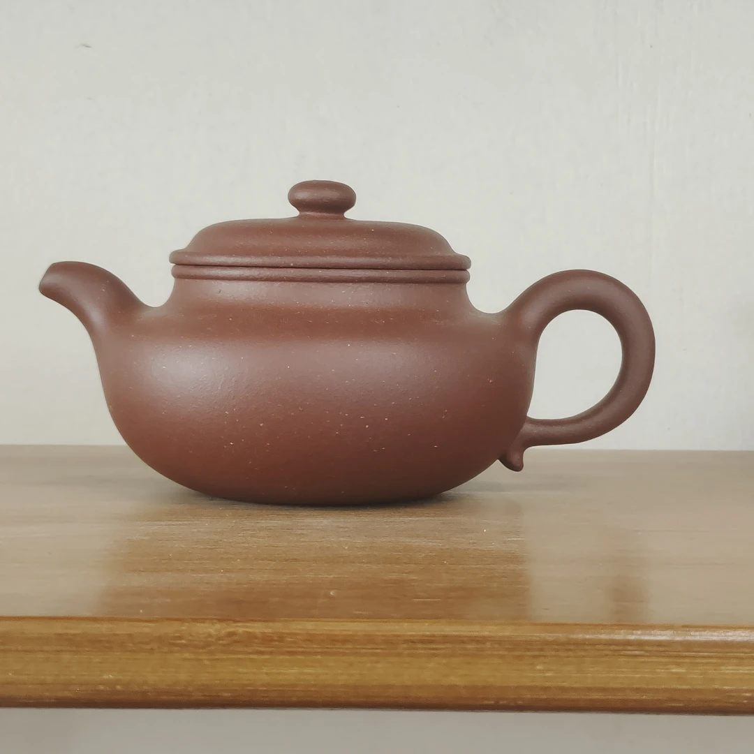 黄龙山纯原矿不酸洗零添加底槽清泥紫砂壶仿古200CC