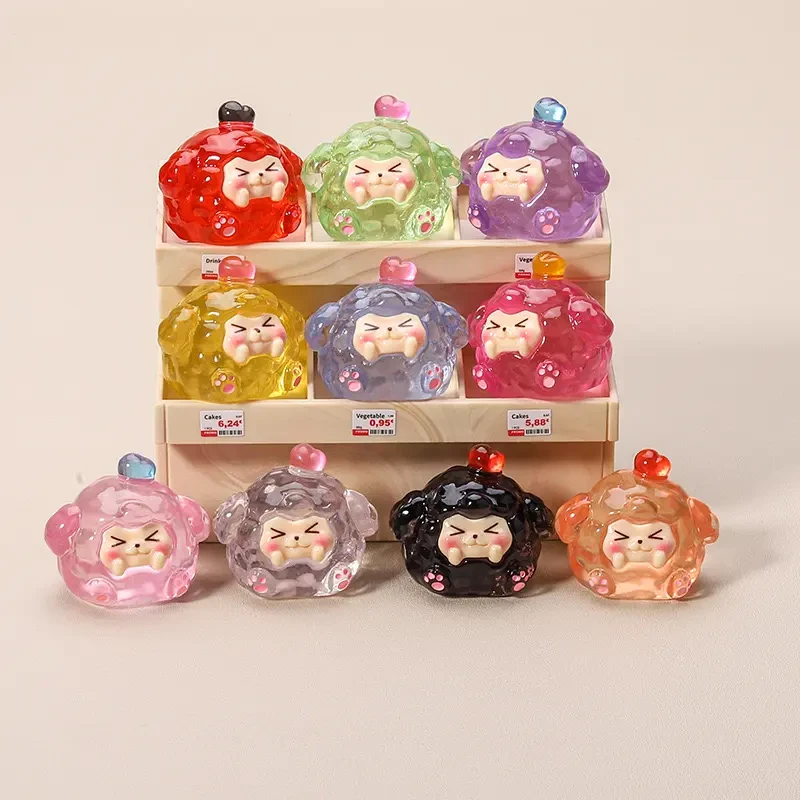 【直播拆】对对碰高透福气团子系列DIY可爱收藏小摆件配饰