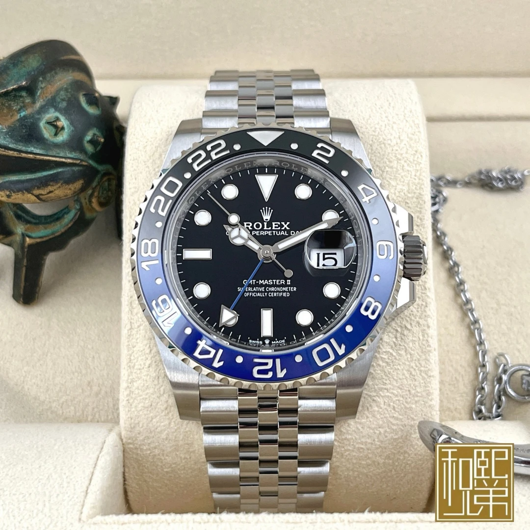 全新未使用 Rolex/劳力士 /m126710blnr-0002/国米圈/24全/40径