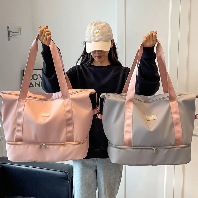 出差旅行包时尚网红旅行健身包多功能轻便出行包简约登机包旅行袋