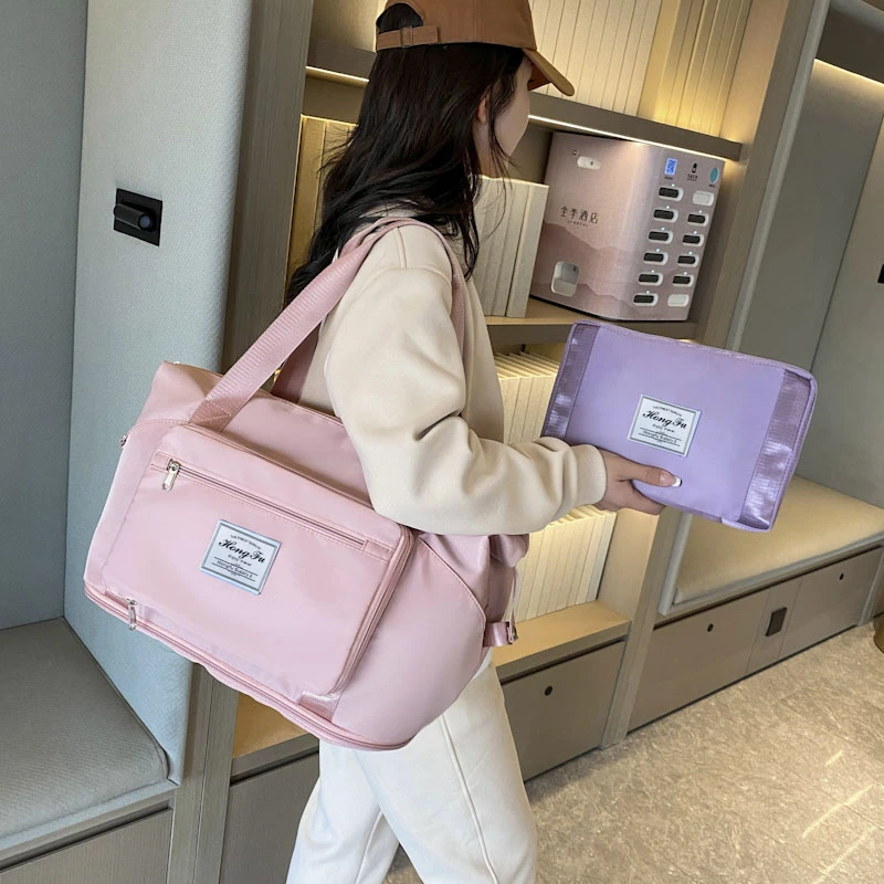 原设旅行包大容量健身包手提待产收纳包短途旅游包出差便携行李袋