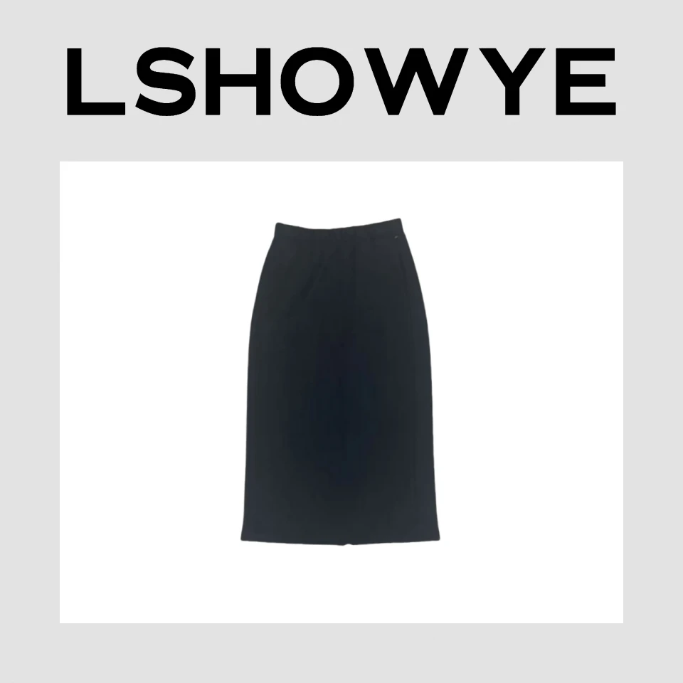 LSHOWYE  加厚羊绒半裙  yx-8906