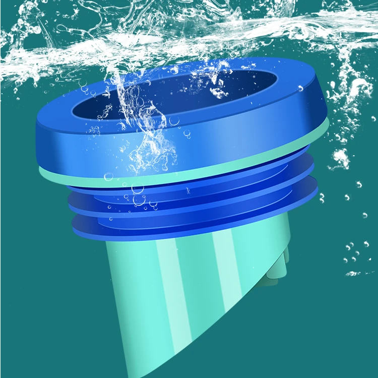 马桶法兰密封圈过滤防漏水防臭自动一体设计坐便器通用配件加厚