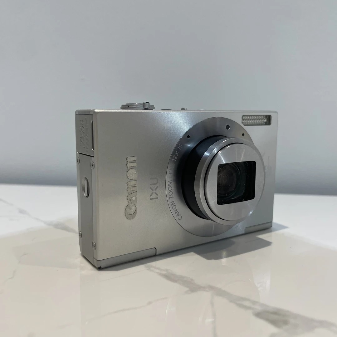 9新 Canon/佳能 ixus500银色1010w像素12倍光学变焦不支持试用
