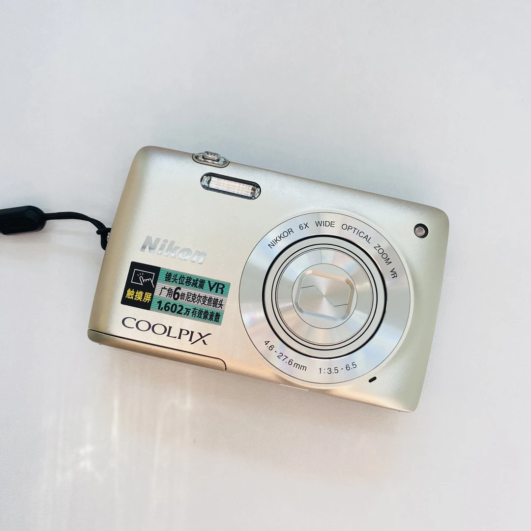 99新 Nikon/尼康 S4300香槟色 1600w像素 复古奶油肌 不支持试用
