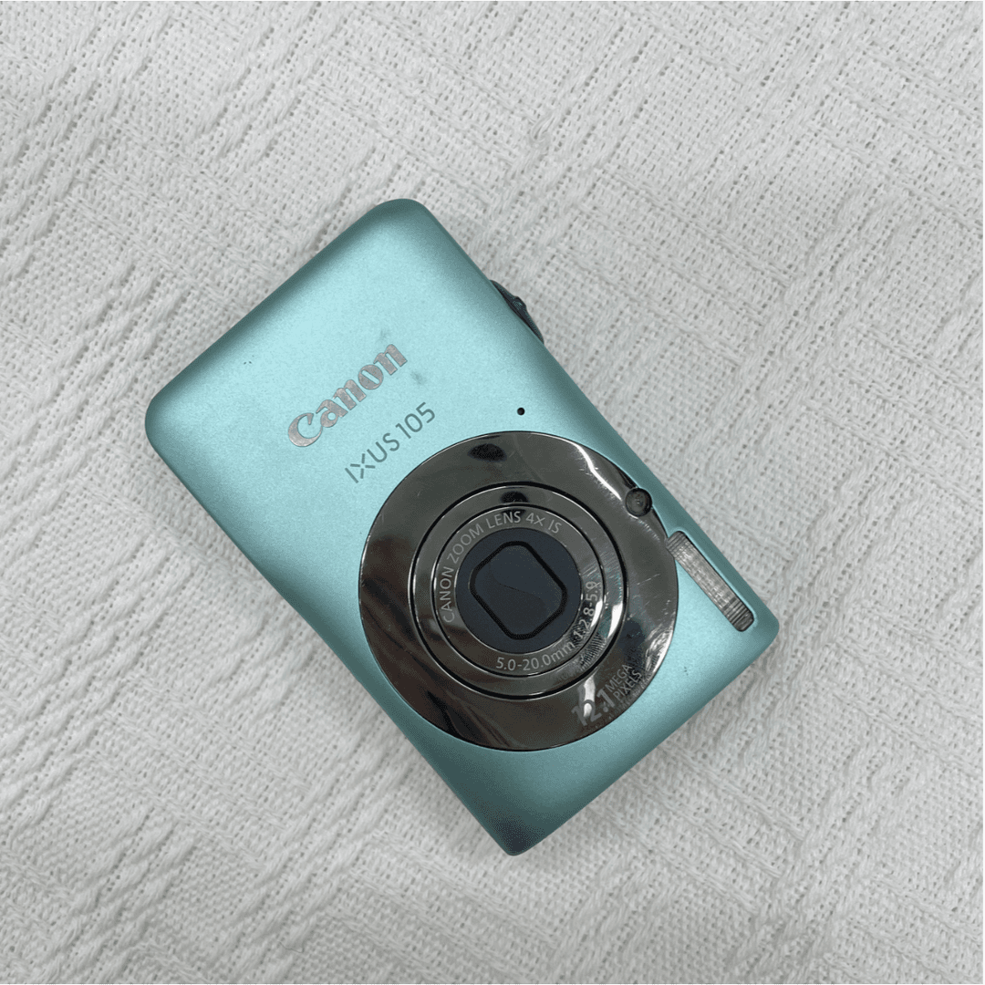 9新 Canon/佳能 IXUS105淡绿色1210w像素4倍光学变焦不支持试用