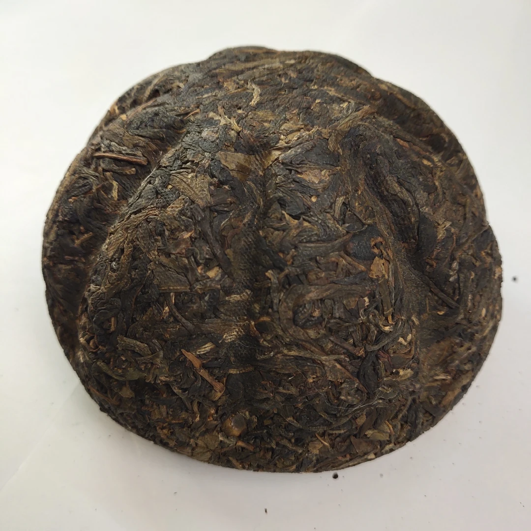 【兴洋茗茶】无纸裸体版 05年无量山500克金瓜 生茶 郑州仓