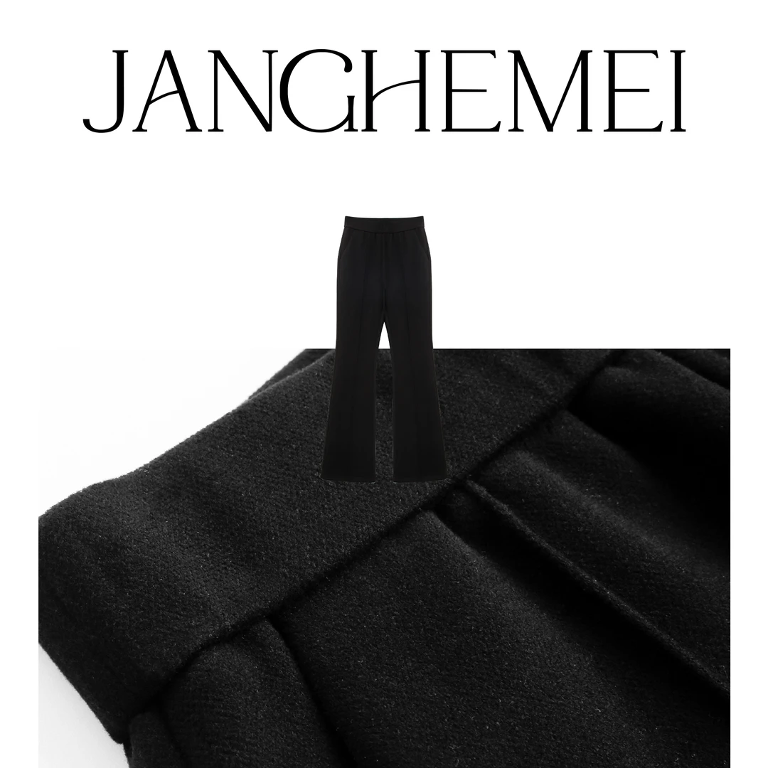 JANGHEMEI【微喇加绒休闲裤】热力感显瘦长裤 K13555M34+K13556M34