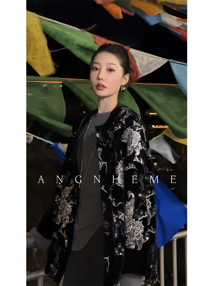 JANGHEMEI外套W23710M44微瑕福利价-介意勿拍