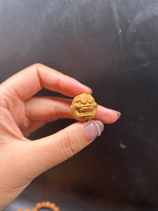 橄榄核雕恶僧单粒大尺寸2.0吊坠钥匙扣配饰