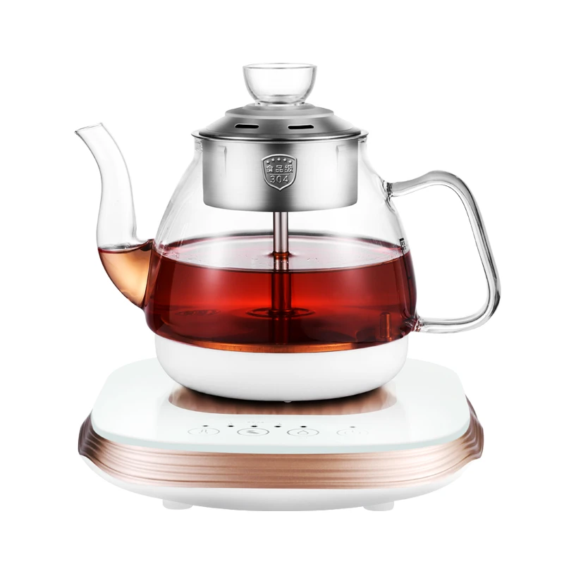 佳耐尔喷淋式智能全自动蒸汽煮茶器茶具煮壶家用煮茶壶中式风