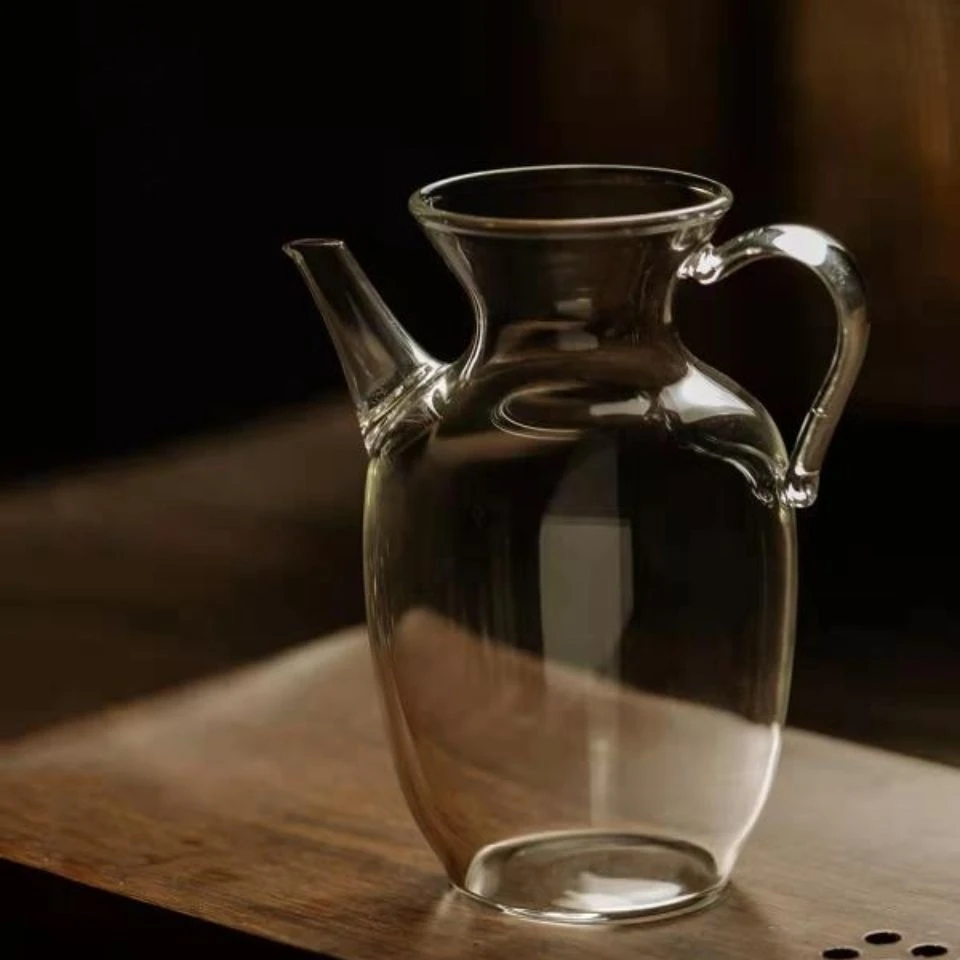 透明仿宋玻璃泡壶壶