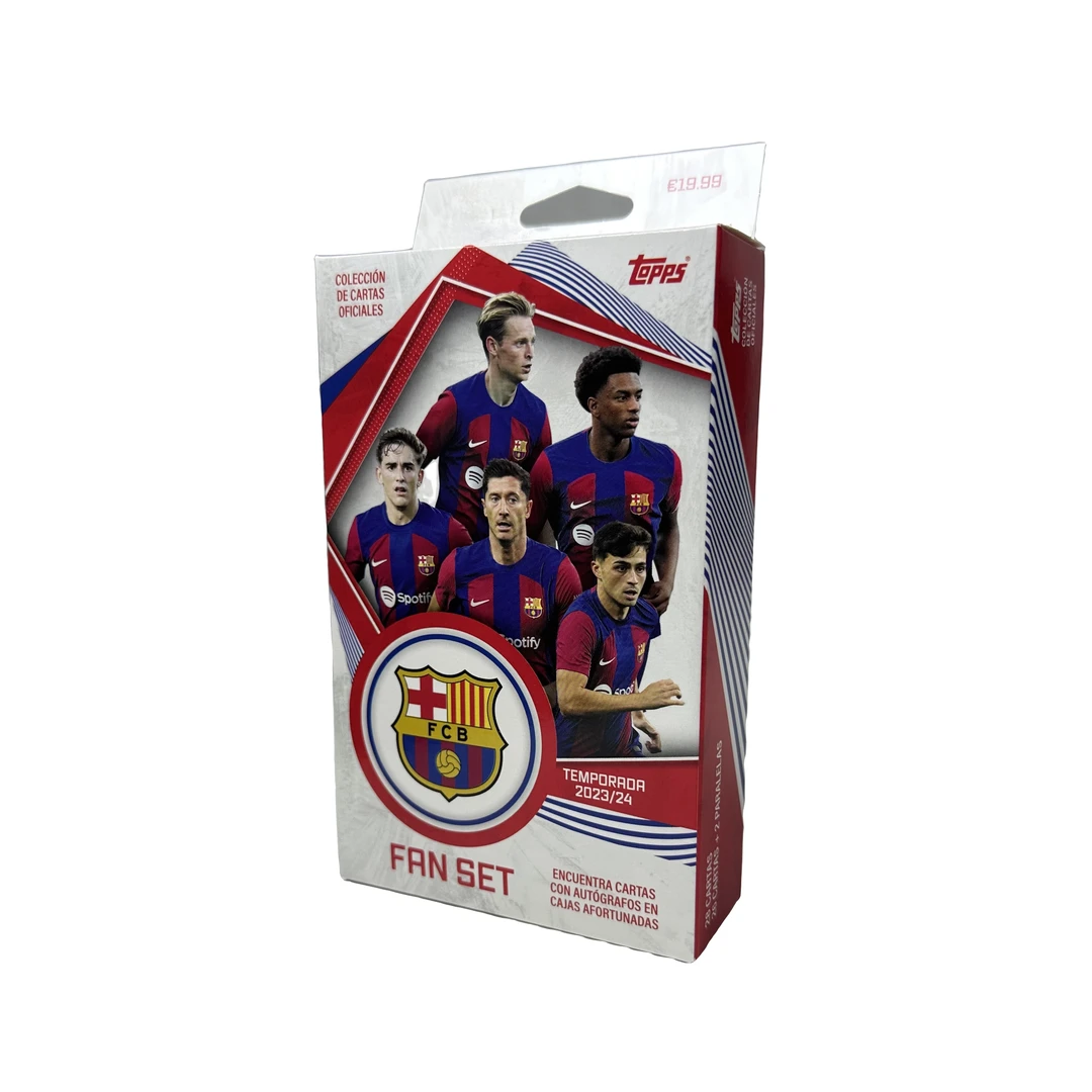 23-24 Topps FCB 巴塞罗那队盒 足球球星卡盒 拆盒