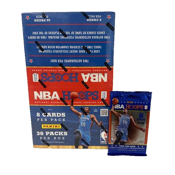 【二包】12-13 Panini Hoops Hobby 篮球球星卡盒 拆包拆盒