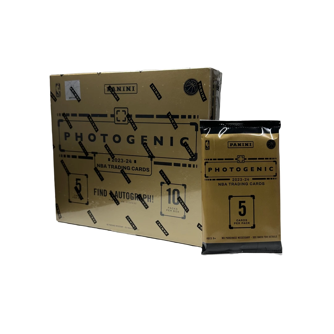 23-24 Panini Photogenic Hobby 上镜 篮球球星卡盒 拆盒