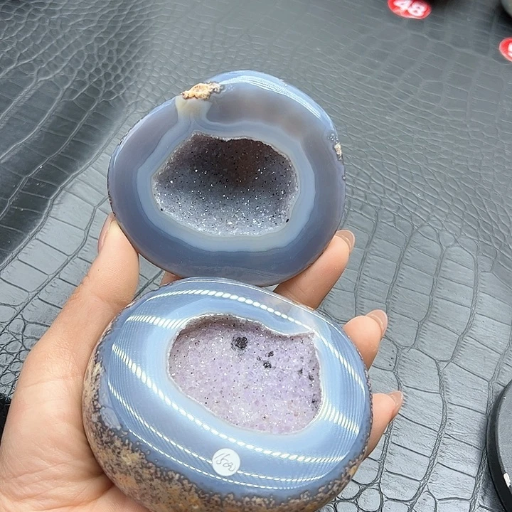 水晶聚宝盆龙蛋开口笑晶镇未镶嵌聚宝盆91