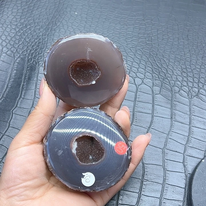 水晶聚宝盆龙蛋开口笑晶镇未镶嵌聚宝盆50