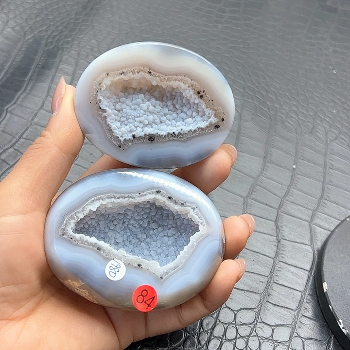 水晶聚宝盆龙蛋开口笑晶镇未镶嵌聚宝盆84