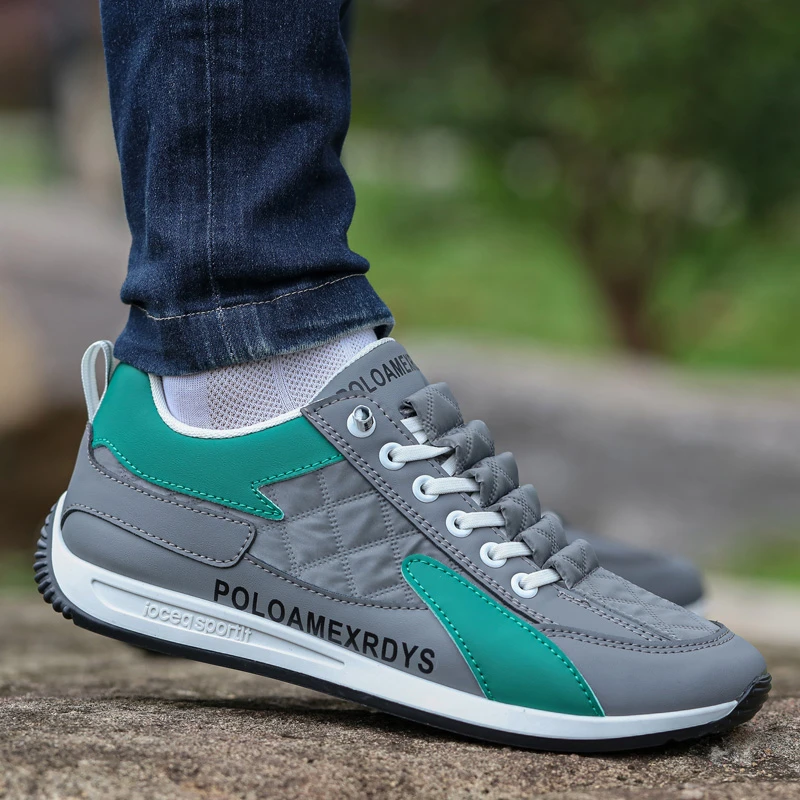 FILDAI潮牌男鞋秋冬季加绒运动休闲阿甘鞋男士百搭软底一脚蹬板鞋