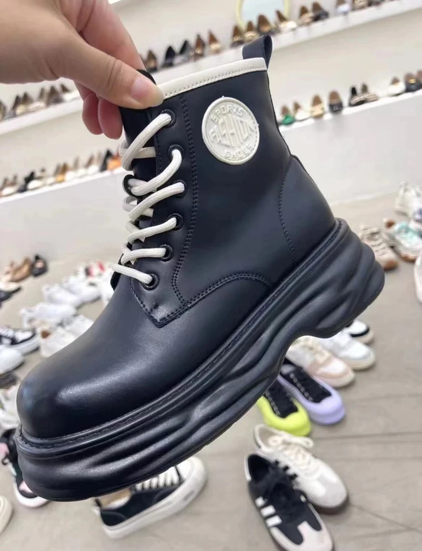 【南油猴哥】小众设计师款烟筒靴5370