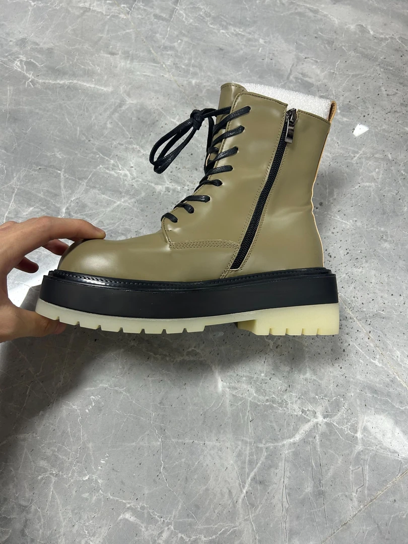 【南油猴哥】小众设计师款烟筒靴w1305