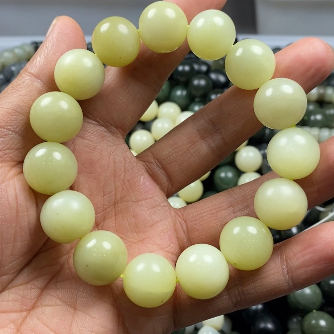 和田玉手链未镶嵌