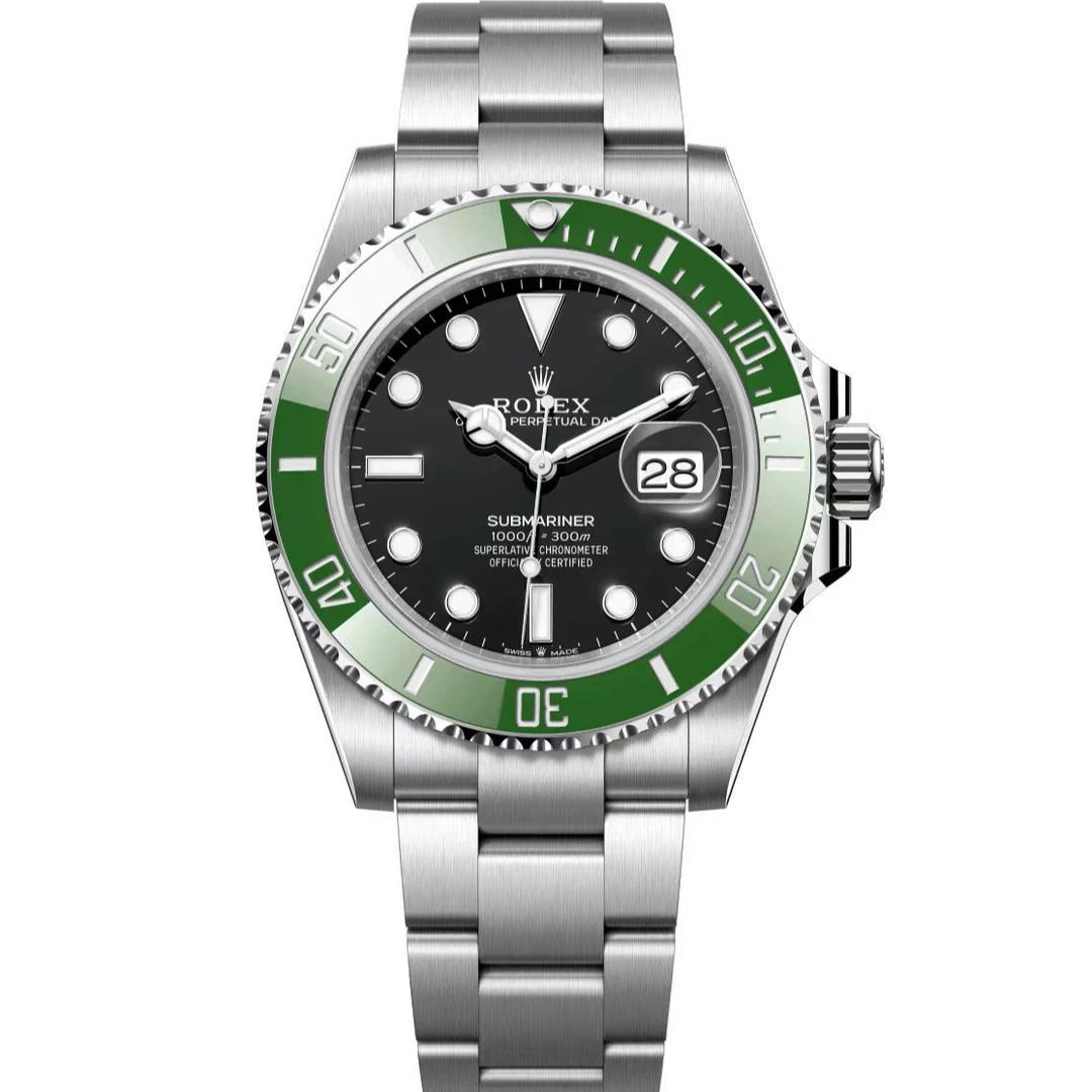 99新 Rolex/劳力士 瑞士名表/3代绿水鬼126610lv全套41/