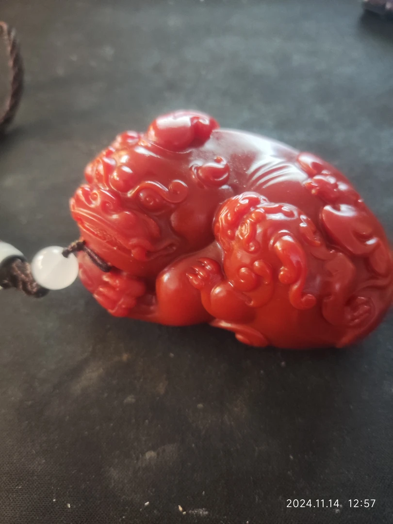 《粉丝专属》特色手工艺 手把件大貔貅把件