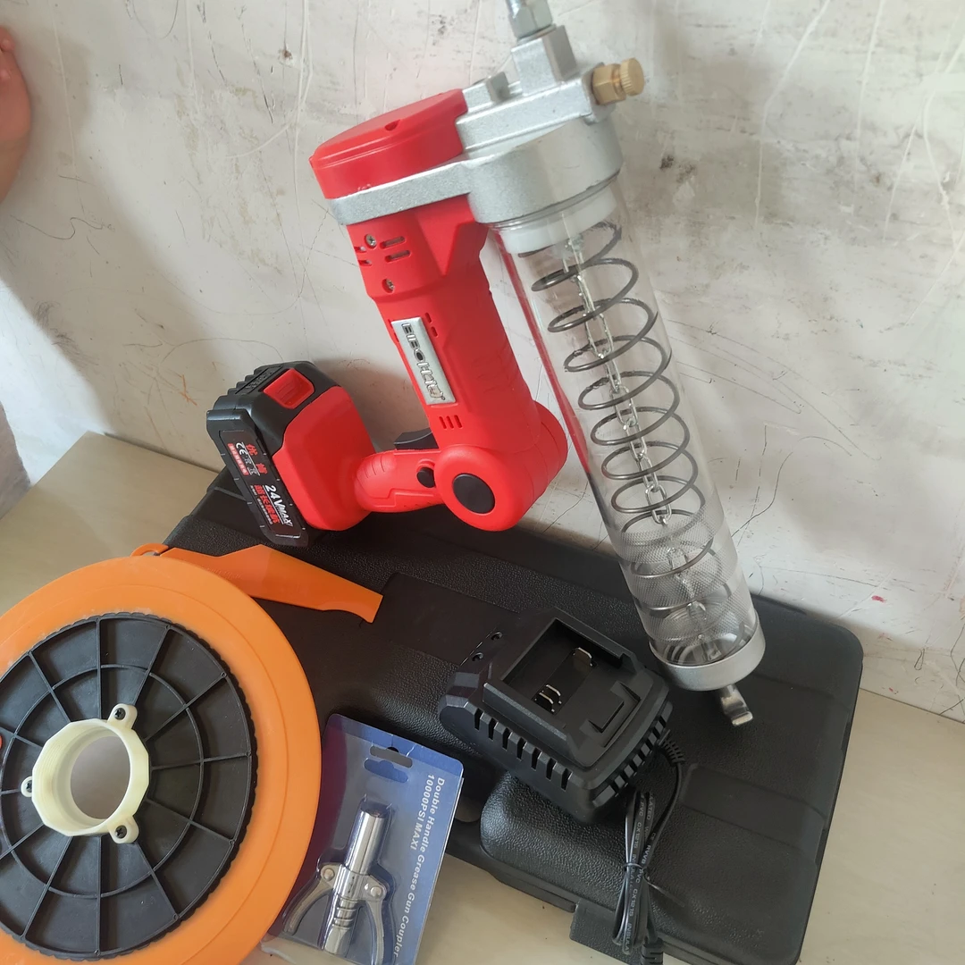 锂电黄油机无刷，压力越大不烧机