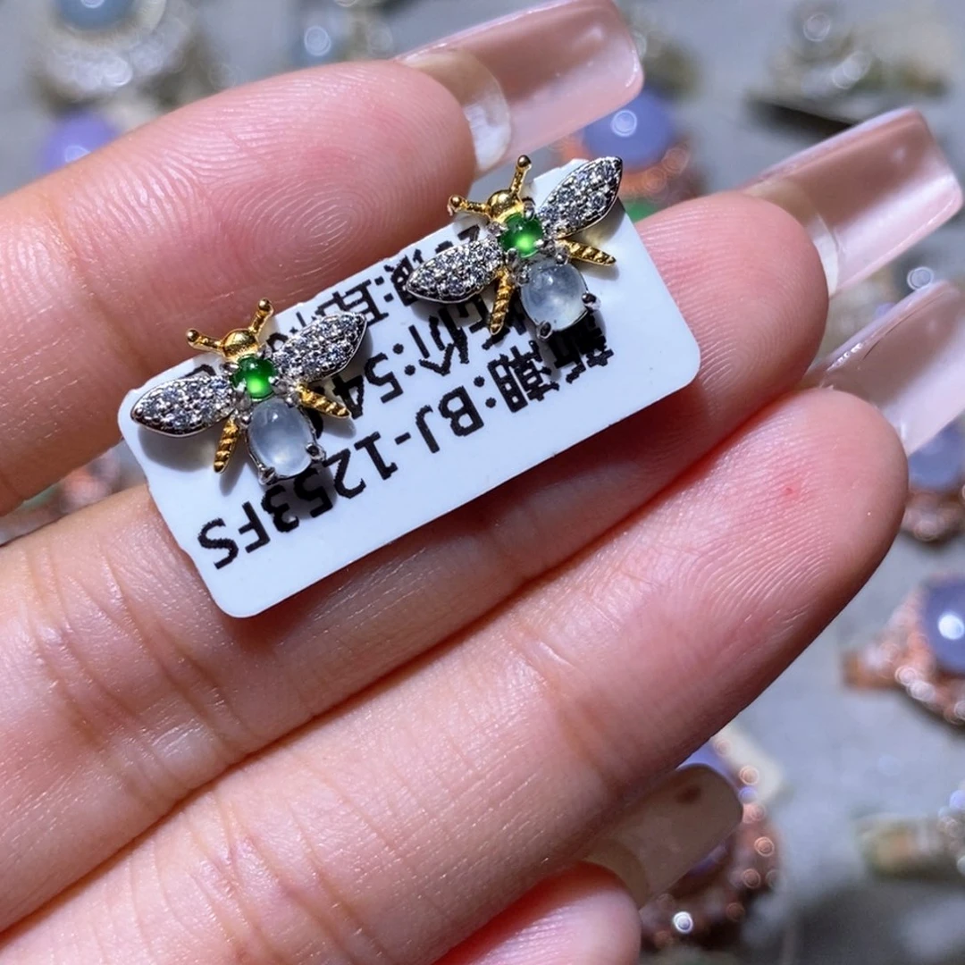 定制翡翠银S925镶嵌888888888