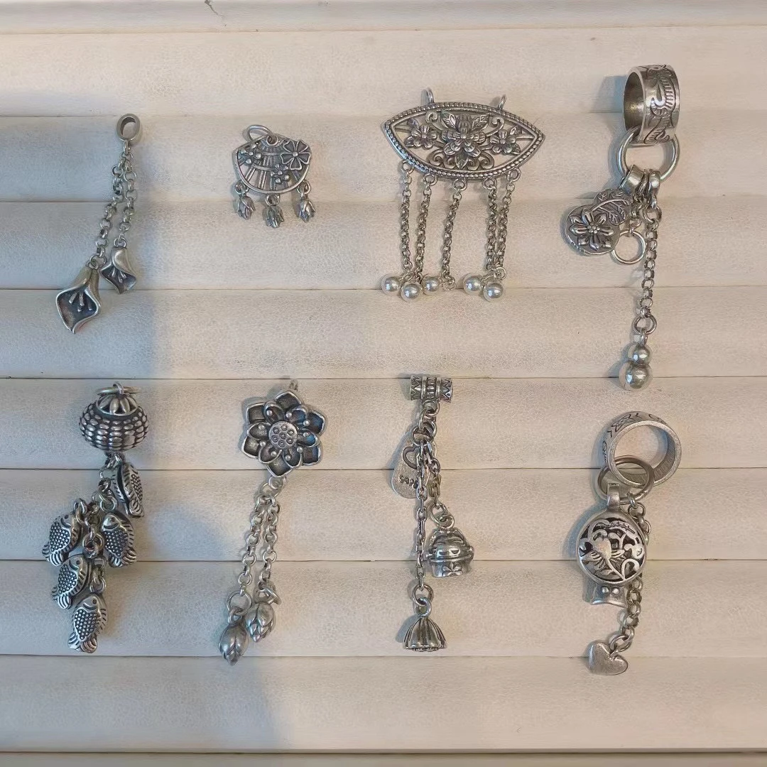 925银银制品 925银银制品流苏配件百搭复古手工时尚