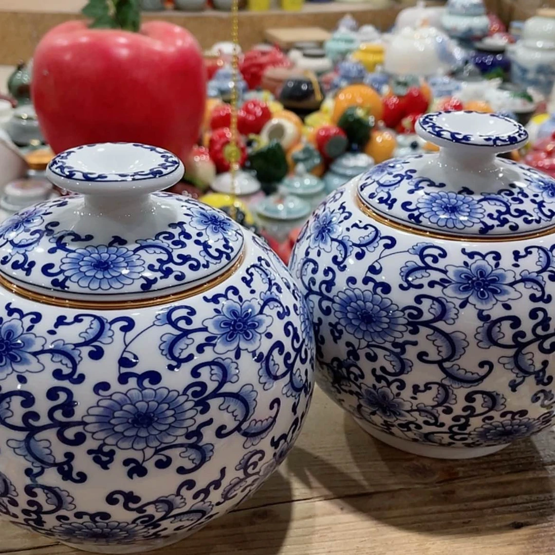 【闪购商品】罐陶瓷茶叶罐密封罐
