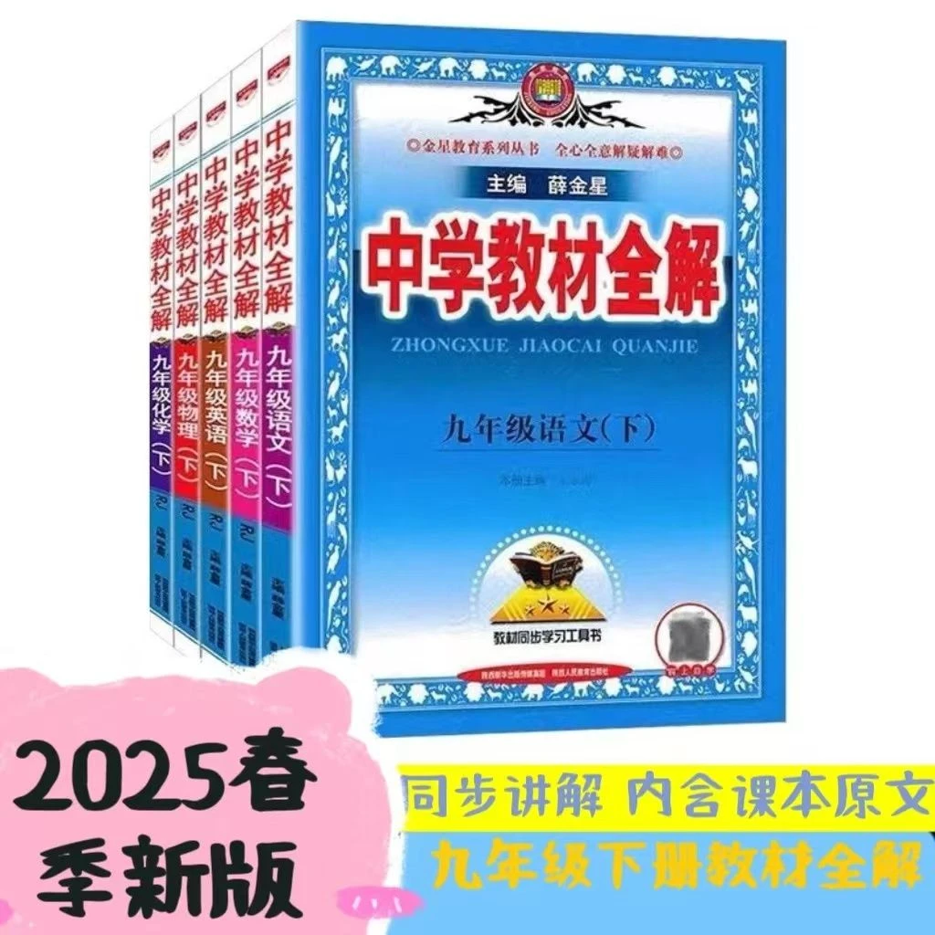 2025春中学教材全解7.8.9下册RJ-基础知识年级复习