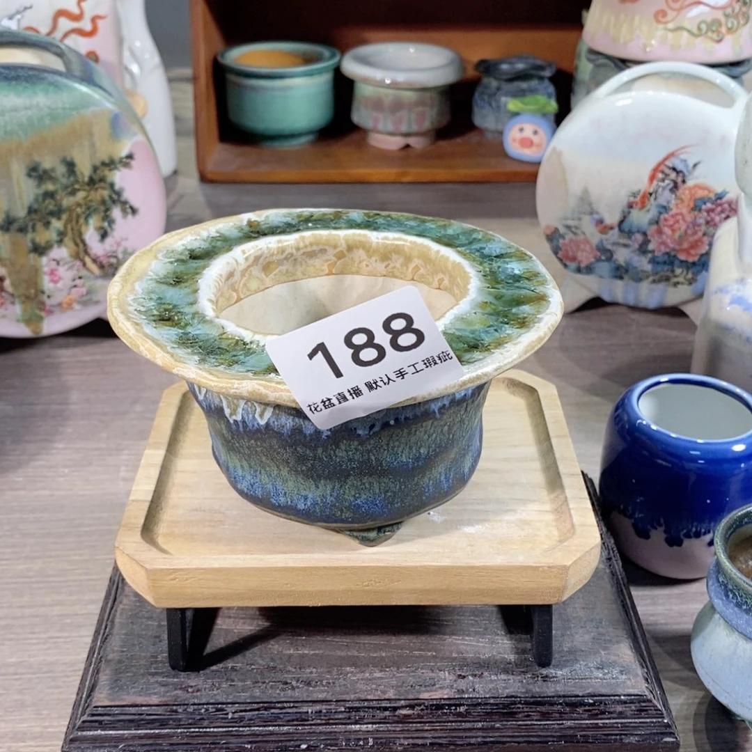 陶瓷20CM以下花盆