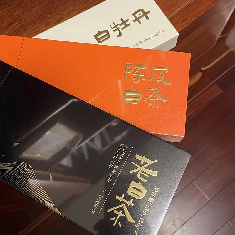 新乡胖东来超市正品代购福鼎白茶DL条装白牡丹180g紧压白茶