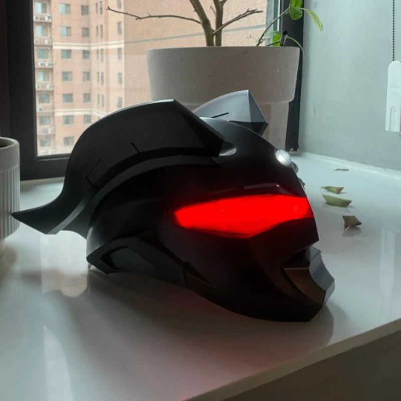 头套面具安全帽迪迦cos发光安全帽成人黑暗洛普斯儿童服装男礼物