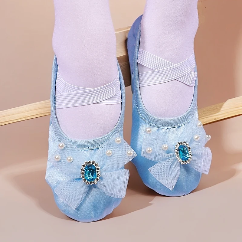 儿童古典芭蕾舞夏季小芭蕾舞鞋新款专业女鞋爆款成人专业舞蹈鞋