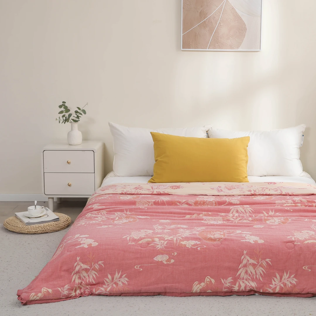 【竹报平安】纯棉双层纱秋冬被150*200cm