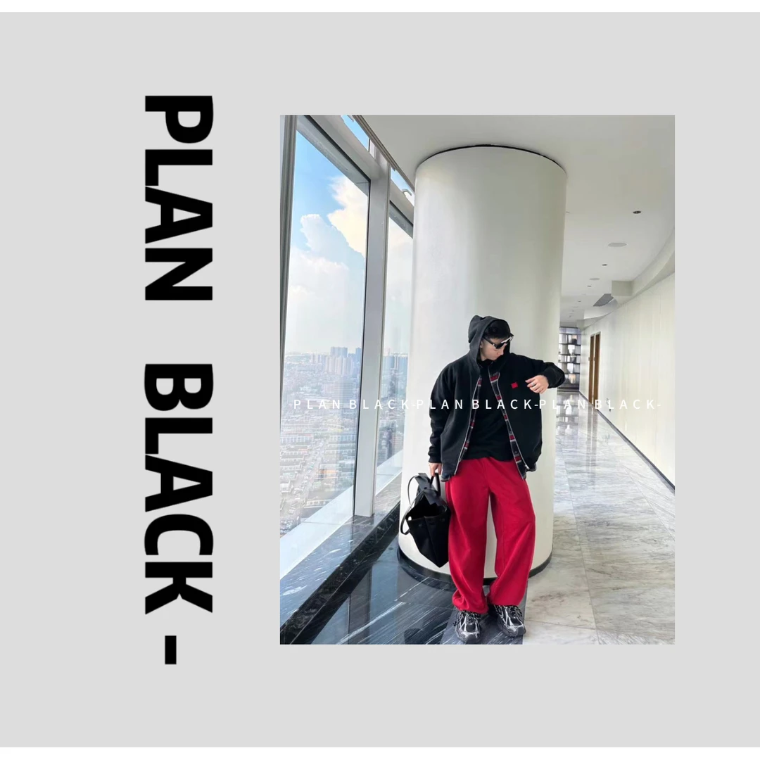 RICH陈发财【卫衣】秋款情侣帽衫卫衣外套秋冬百搭休闲3455