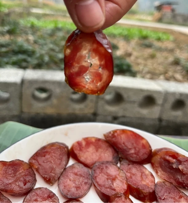 腊肠纯肉肠纯手工七瘦三肥 散装现称