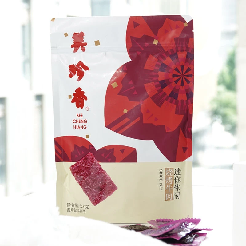 美珍香休闲烧烤牛肉100g/200g办公室零食小吃牛肉干独立小包装